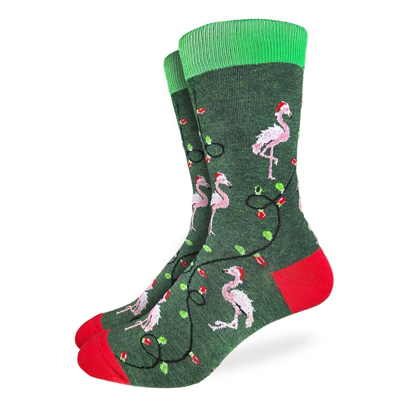 Good Luck Sock - Wholesale Sokken - Heren - Flamingo's kerstsokken voor heren0