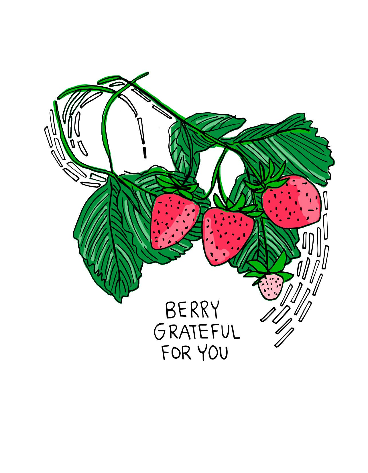 ARTJADEN - Wholesale Thank You Card - Berry Special1