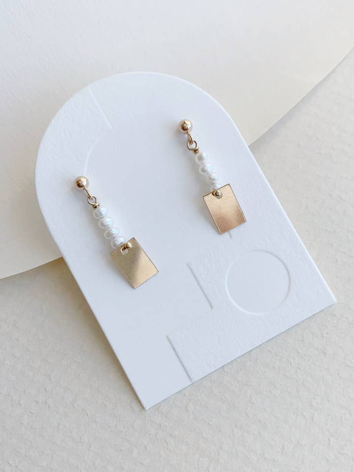 Brincos Pilar por atacado de Highlow Studio