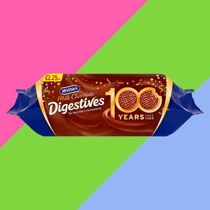 McVitie's Milk Chocolate Digestive Biscuits 15x266g for wholesale by Gaffney's Sweets & Treats Wholesale
