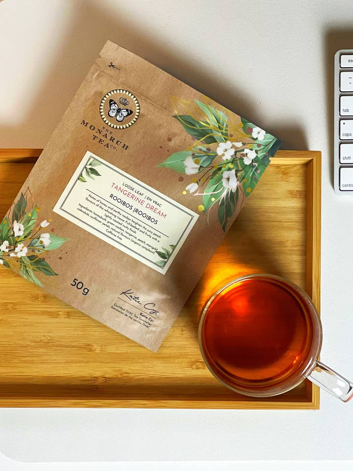 Tangerine Dream Rooibos für den Großhandel von Monarch Tea Co.