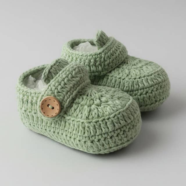 Handmade Crochet Baby Booties – Soft and Comfortable Newborn Shoes for wholesale by Joy Gift London