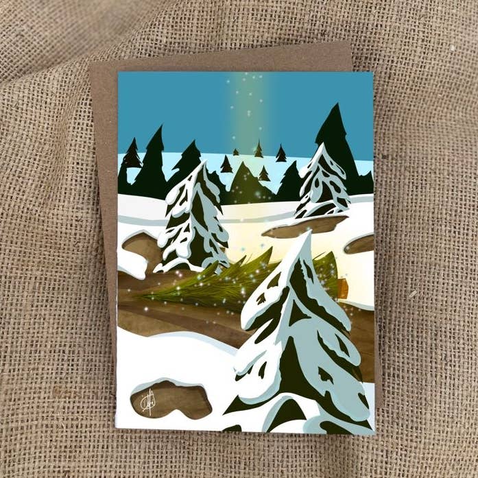 Carte de voeux The Chosen One pour la vente par Dafri Studios