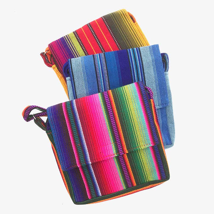 Crossbody Bag, Messenger Style, Medium, Assorted Multicolor for wholesale by DIAMANTI DESIGNS