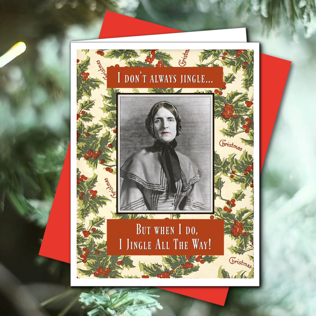 Ümlaut Brooklyn - Wholesale Christmas Card - Jingle All The Way - Christmas Greeting Card1