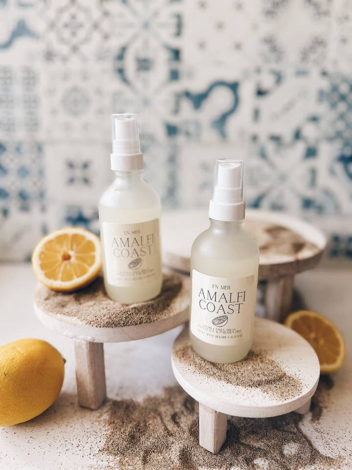 en mer | amalfi coast | room + linen spray for wholesale by en mer, co