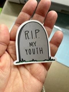 Stone Donut Design, LLC – Großhandel Aufkleber – RIP My Youth Vinylaufkleber1
