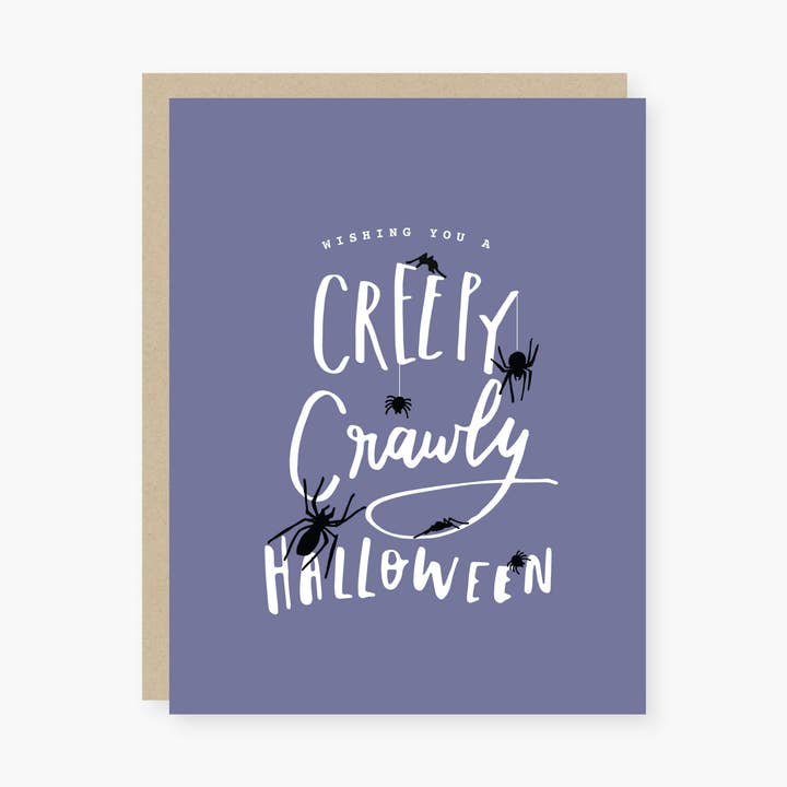 creepy crawly halloween card for wholesale by 2021 Co.