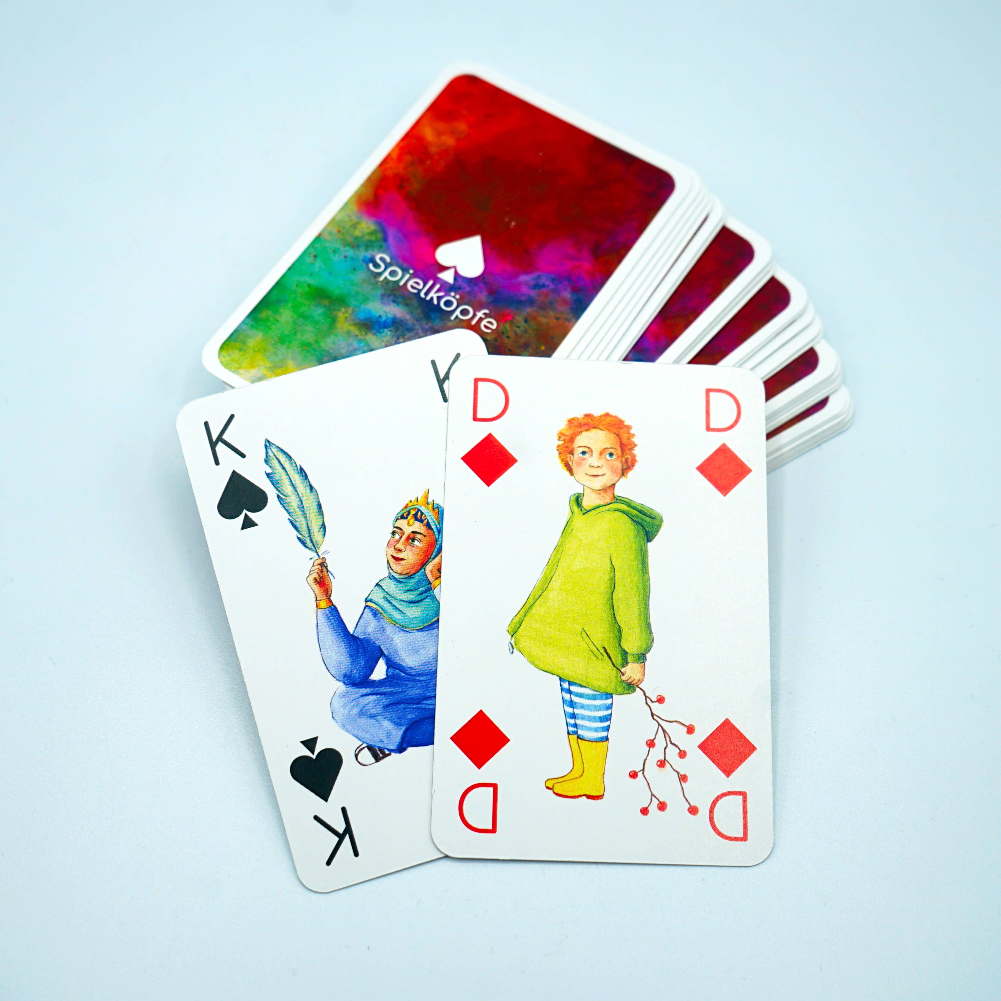 Spielköpfe - Wholesale Playing Cards - Playing cards - children's cards - the gender-appropriate deck of cards2