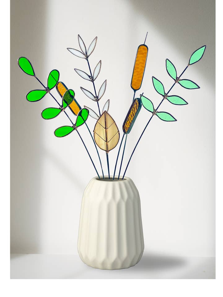 Glass Floral Arrangement for wholesale by Samara Designs Studio