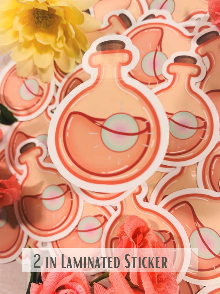 Sun Potion - Die Cut Sticker for wholesale by Emily Rose Creates