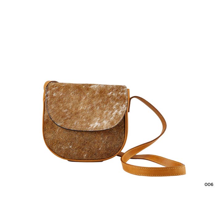 Cowhide Purse. Cowhide Crossbody Bag. Western Purse for wholesale by Custom Pampa