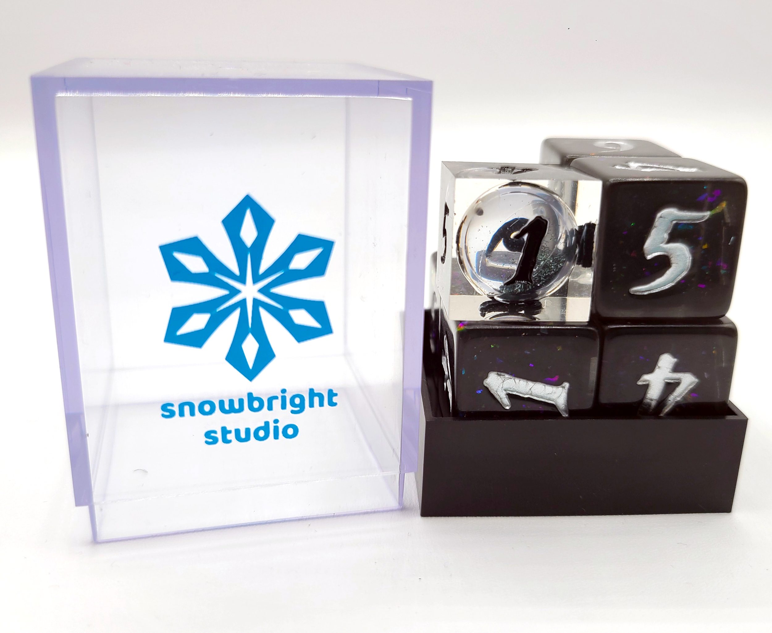 Snowbright Studio - Venta al por mayor Dado - Sombras de Tinta y Dados de Café1