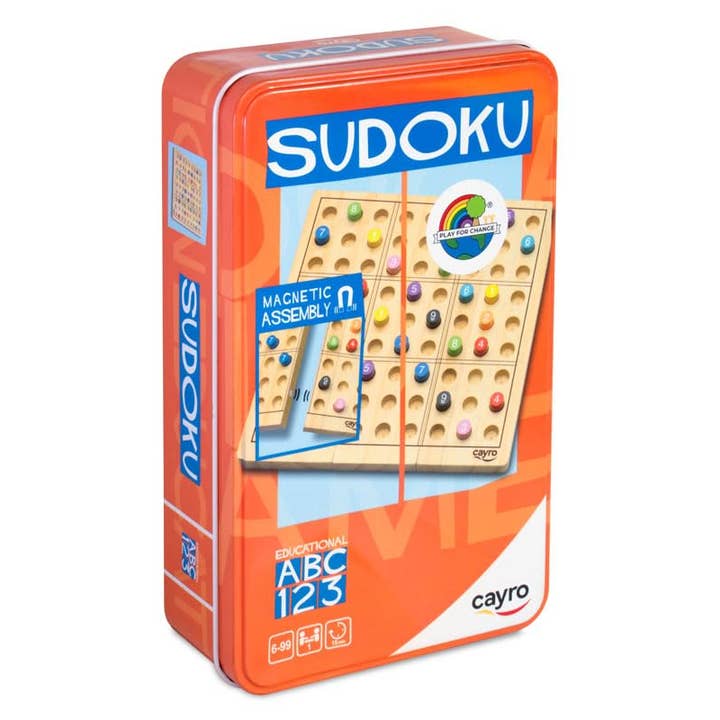 Sudoku-Metallbox — Vervollständige das 9 x 9-Raster für den Großhandel von Cayro