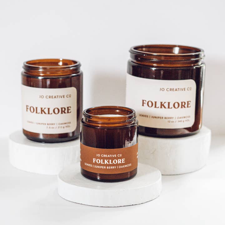 Jo Creative Co - Wholesale Jar/Filled Candle - Folklore Candle0