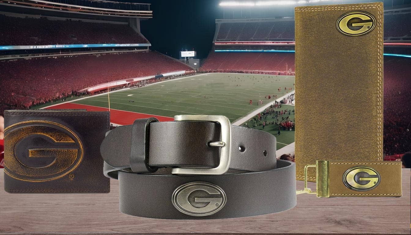 Zep-Pro - Wholesale Keychain - Unisex - Georgia Bulldogs Collegiate Woven Ribbon Key Chain. University of Gerogia Key Fob. UGA Dawgs Gift. Brass Clasp and O-Ring.7