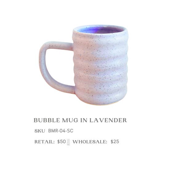 Katie M Mudd Ceramics - Vente Tasse à café - Mug Bubble2
