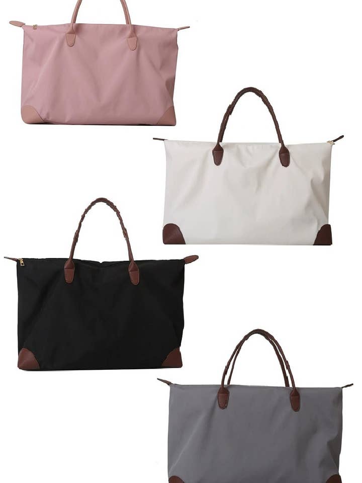 Large Capacity Weekender Travel Duffle Bag for wholesale by Vanilla Monkey