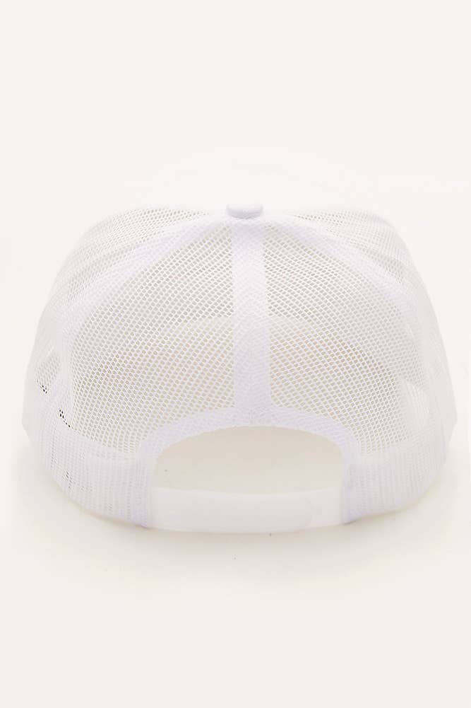 Hana – Engroshandel Trucker hat - Dame – Flad Uv Print Mesh Back American Flag Baseballkasket7