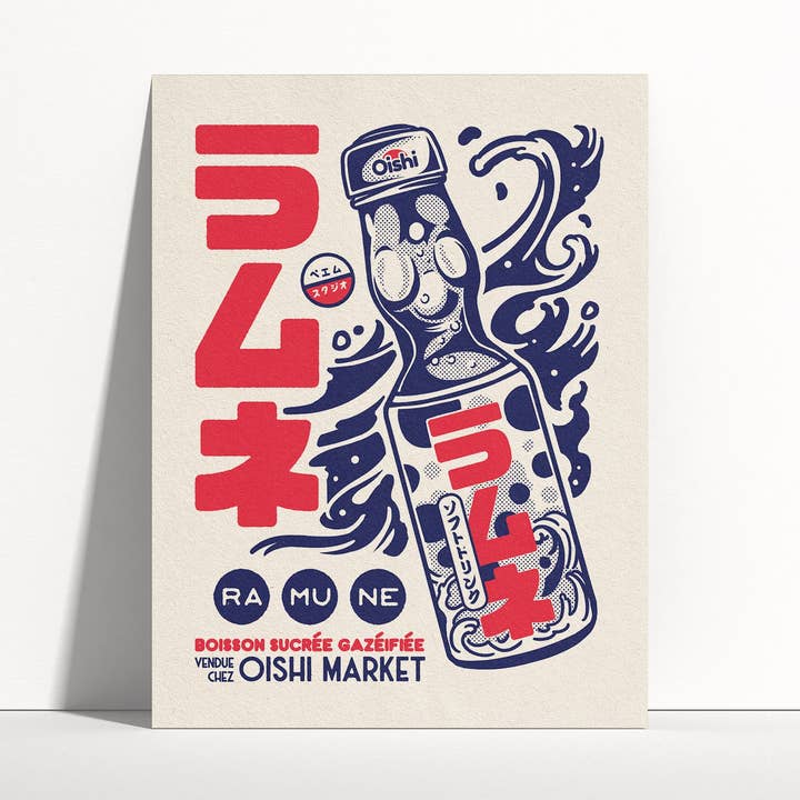 Paiheme Studio - Wholesale Poster - Ramune