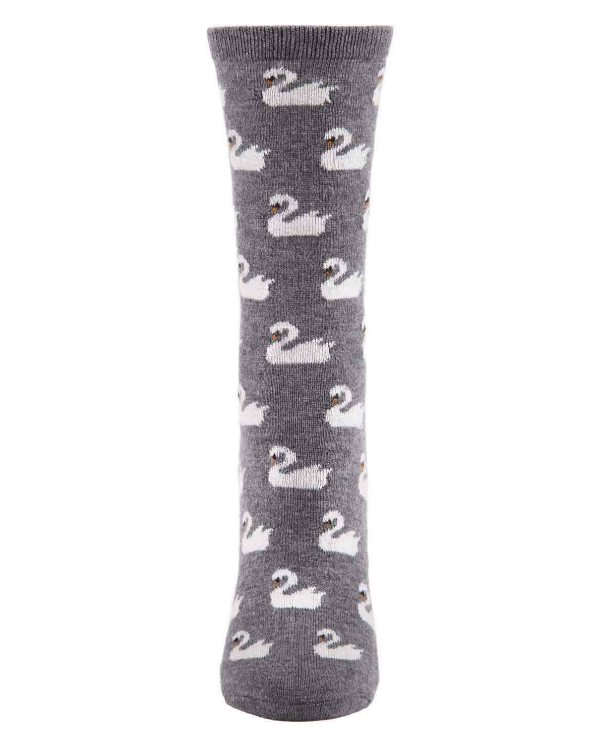 Infinity Classics International Inc. – Meias - Mulher por atacado – Meias MeMoi Swan com mistura de cashmere4