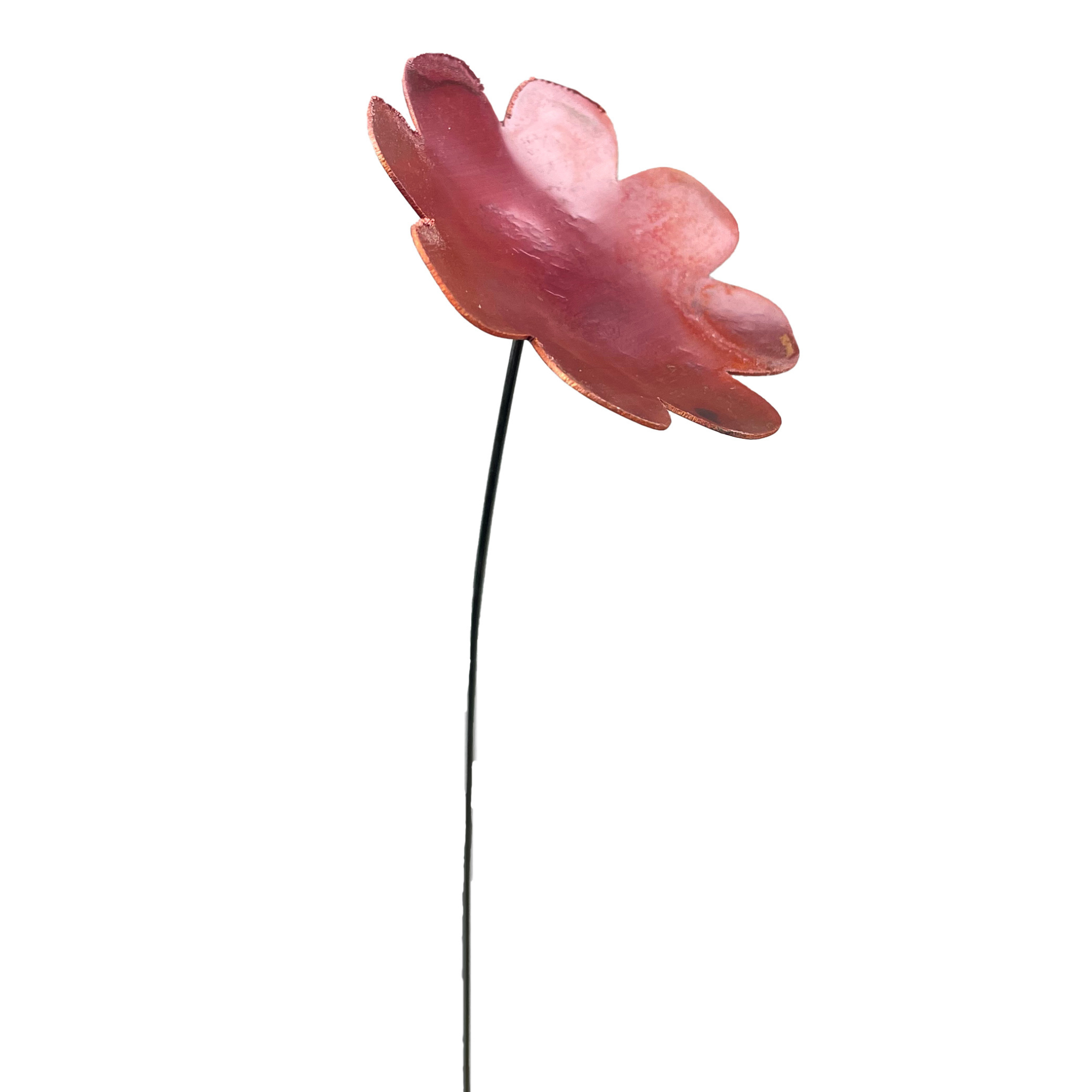 Clever Goods by Annabelle Noel Designs - Wholesale Garden/Lawn Stake - Large Natural Copper Flowers2