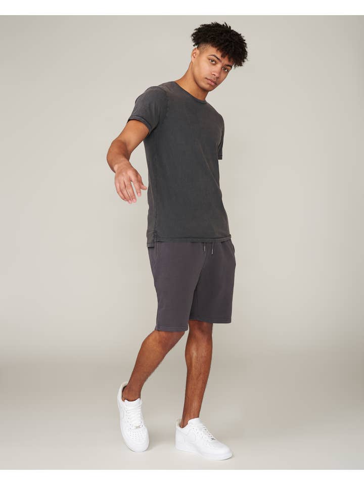 Tourn - Wholesale Shorts - Men's - Dylan French Terry Dark Stone Short1