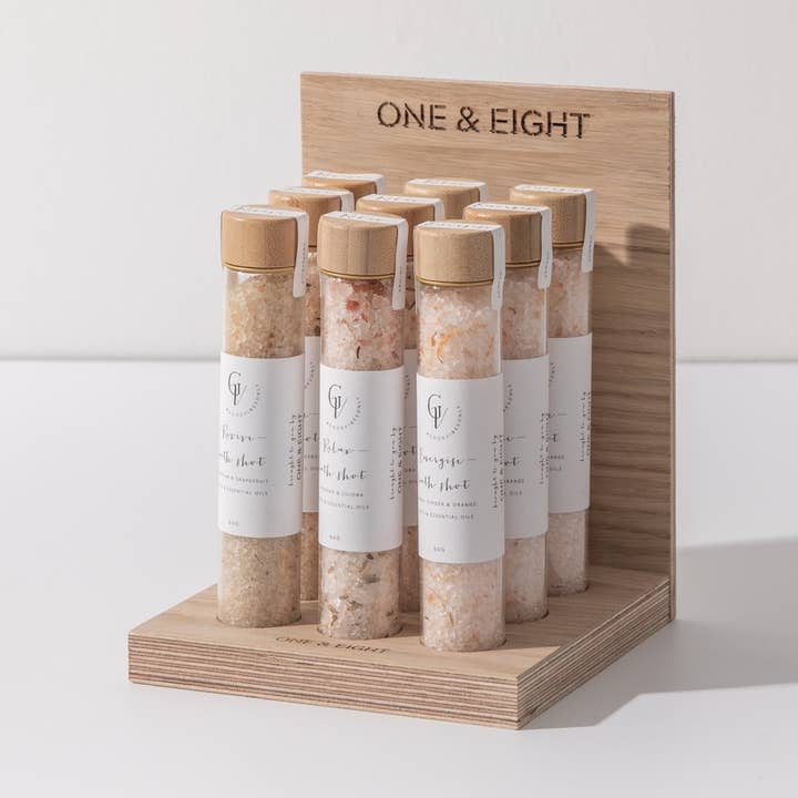 Bath Salt Collection for wholesale by One & Eight