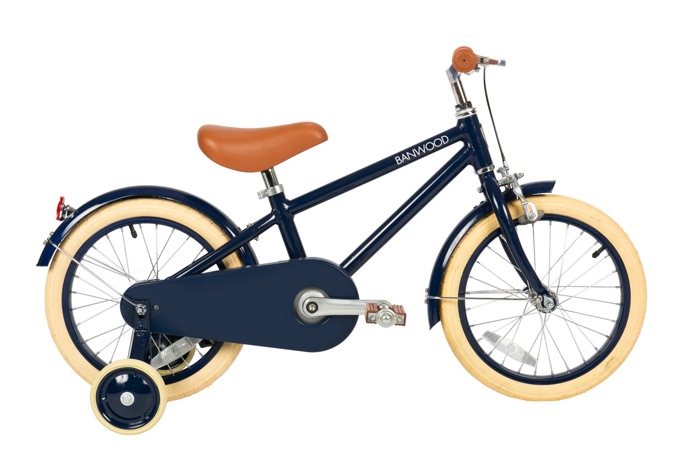 Banwood SL Europe – Engroshandel Cykler og scootere - Børn – Banwood 16" klassisk vintage pigecykel – navyblå6