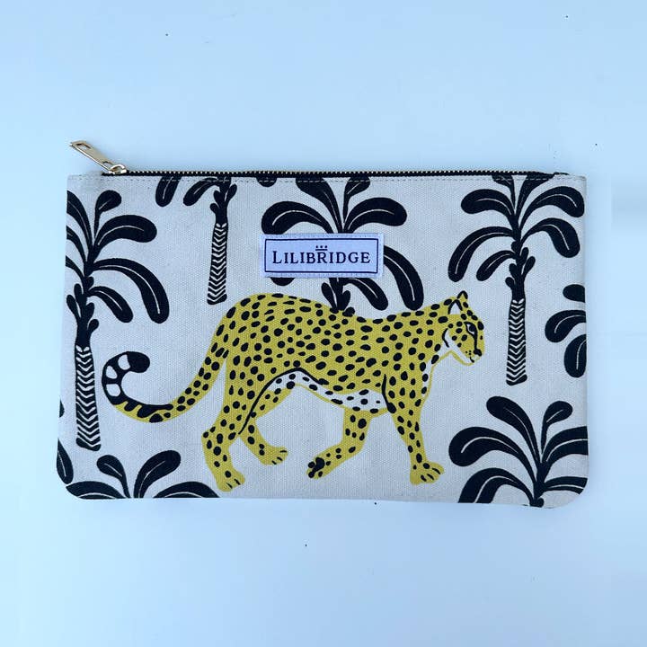 The Lilibridge Clutch, Cheetah Black for wholesale by Lilibridge