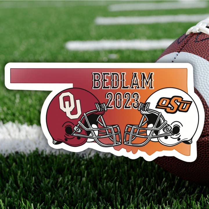 Bedlam Football 2023 klistermærke for engroshandel hos The Studio by Sarah