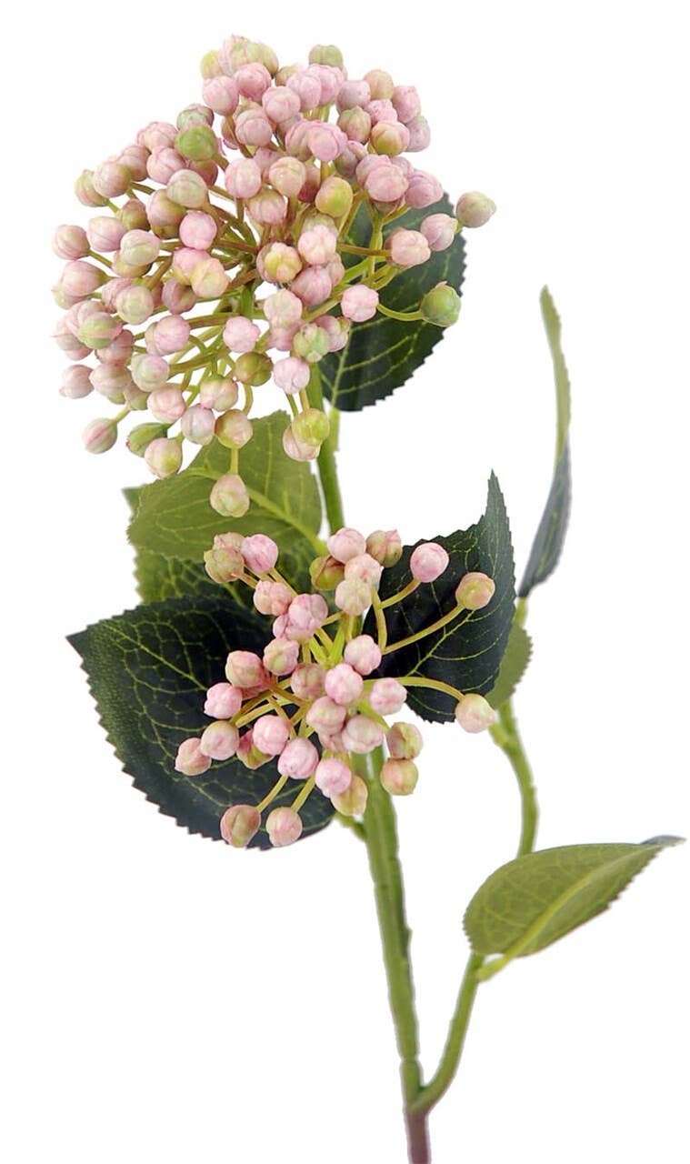 Aguilar Málaga - Wholesale Artificial Flowers - R.Hortensiax2 Pink Bulb 55cm0