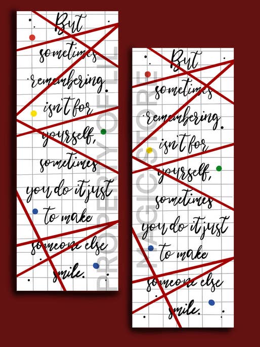 Guia de uma Boa Rapariga para o Homicídio - Marcador Feito à Mão por atacado de Lil Magic Store