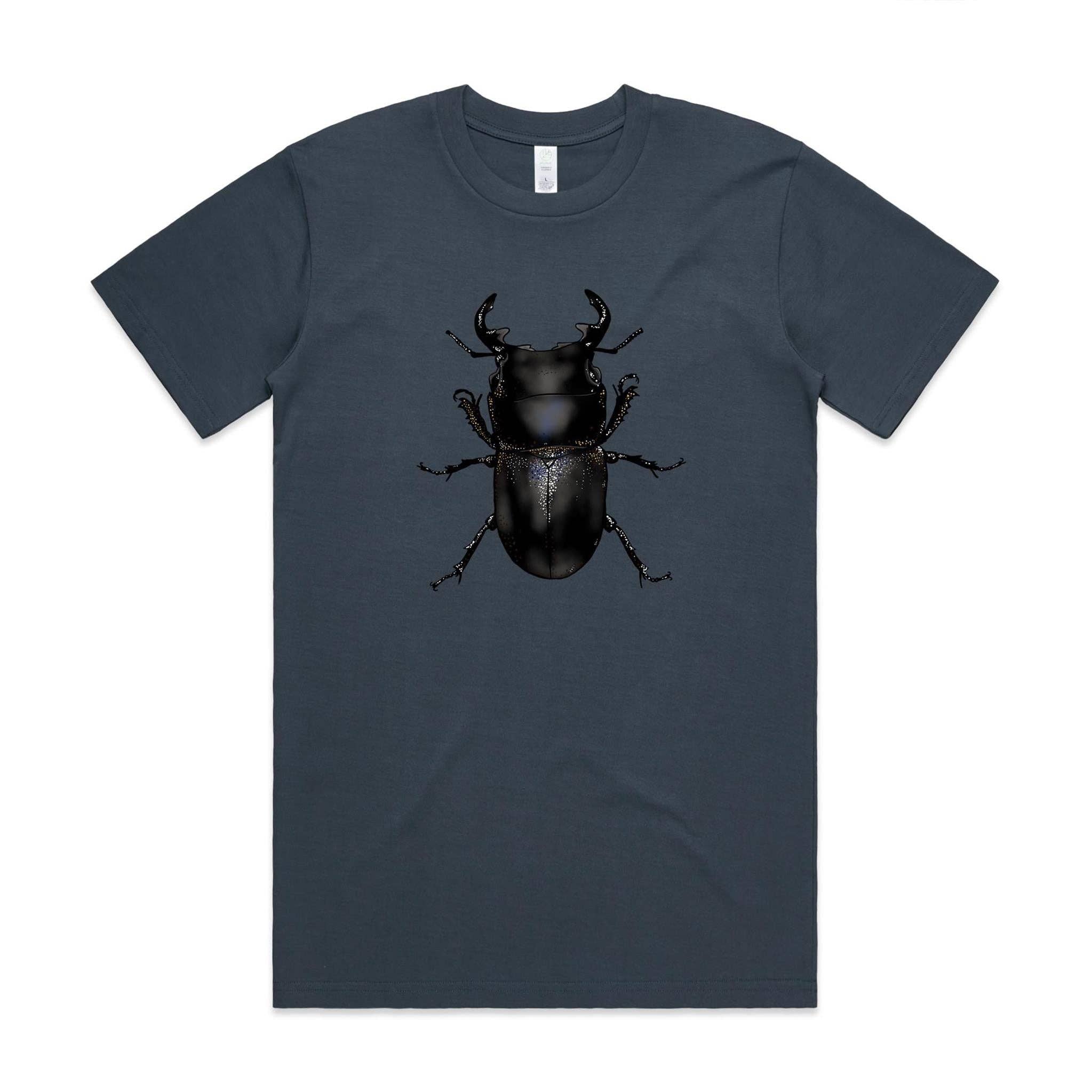 High Tees - Wholesale Screen Printed T-Shirt - Unisex - Stag Beetle Classic Organic T shirt5
