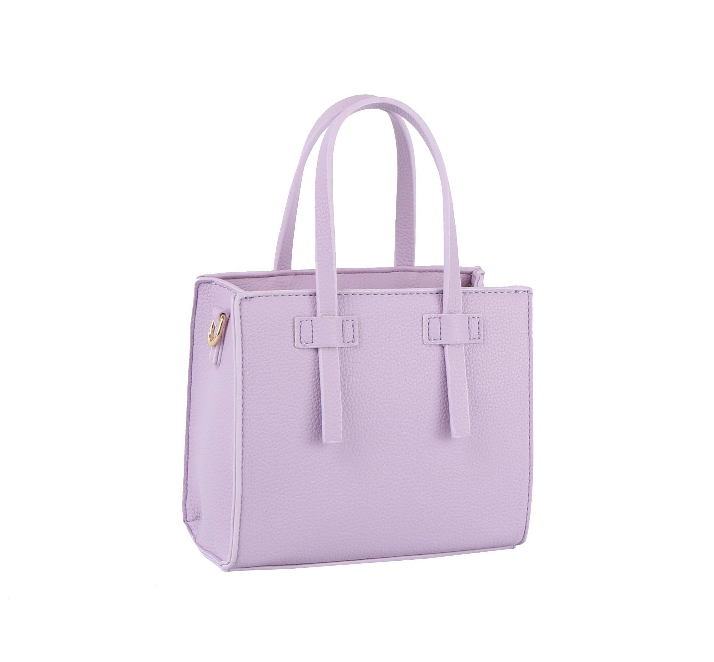 Handbag Factory Corp - Vendita all'ingrosso Borsa tote - Donna - Mini borsa a mano con dettaglio accent4