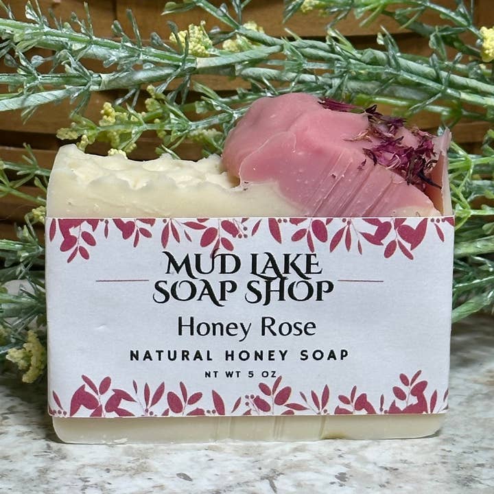 Mud Lake Soap Shop - Wholesale Bar Soap - Honey Rose Soap (Honey Soap)