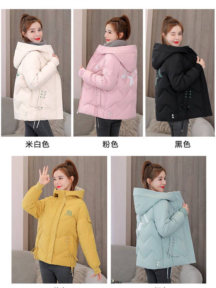 Marayn - Wholesale Puffer Jacket - Women's - Chic 2025 Winter Puffer Jacket Korean Style Warm Loose #220