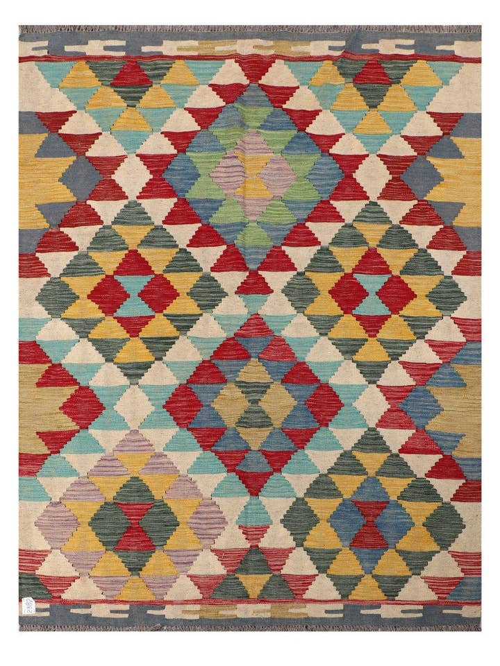 Maimana Afghanistan Kelim Matta - 198 x 151 cm för wholesale av Imaco Rugs