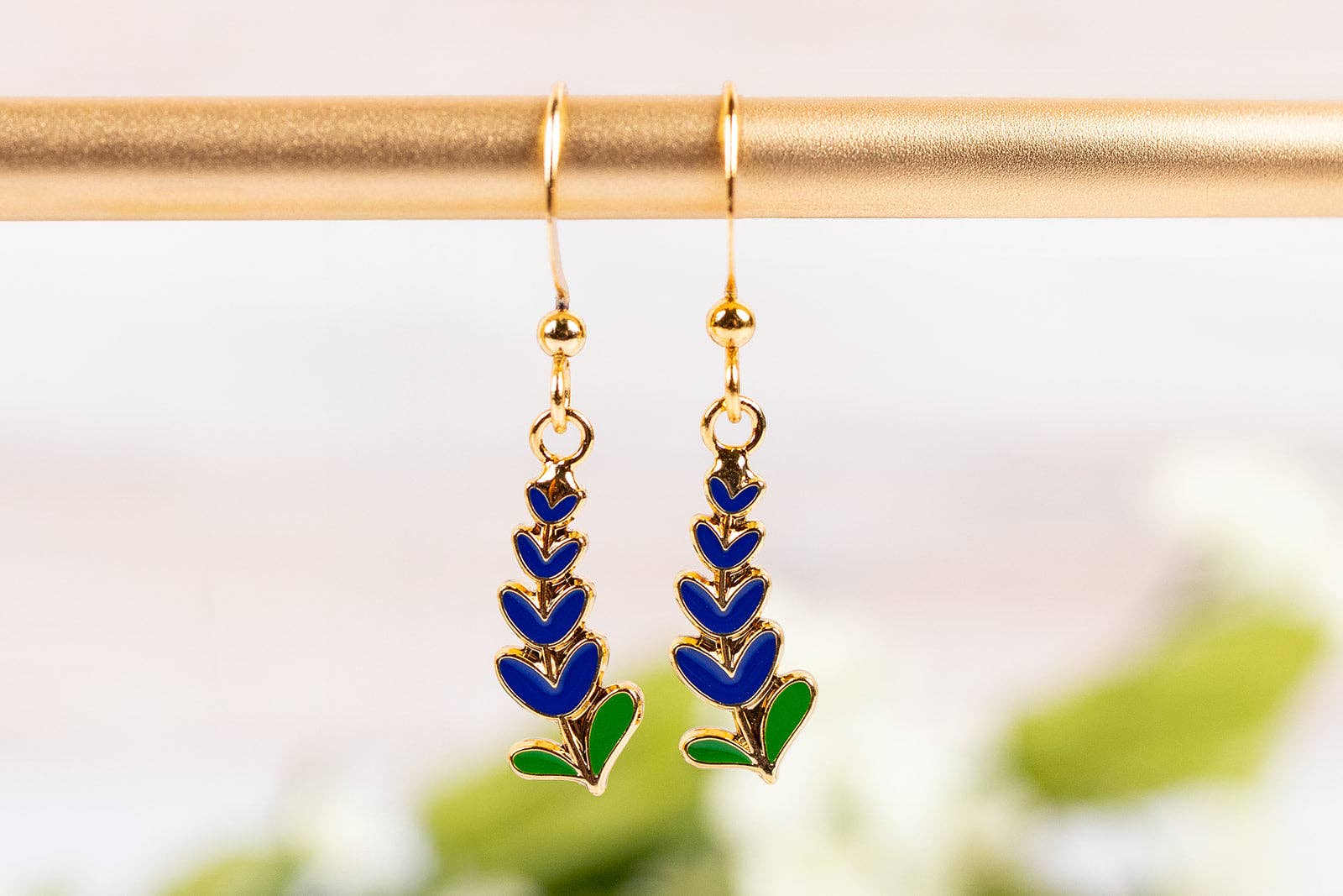 Miss Modi - Wholesale Jewelry Set - Bluebonnet Enamel Earrings/ Bracelet/ Necklace1