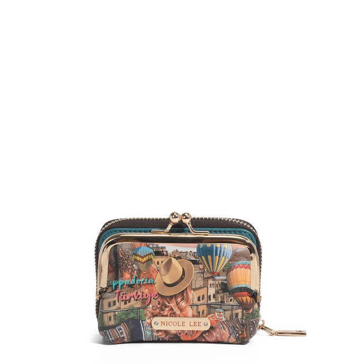 Nicole Lee USA – Carteira - Mulher por atacado – Mini carteira Manuela com bolso destacável1