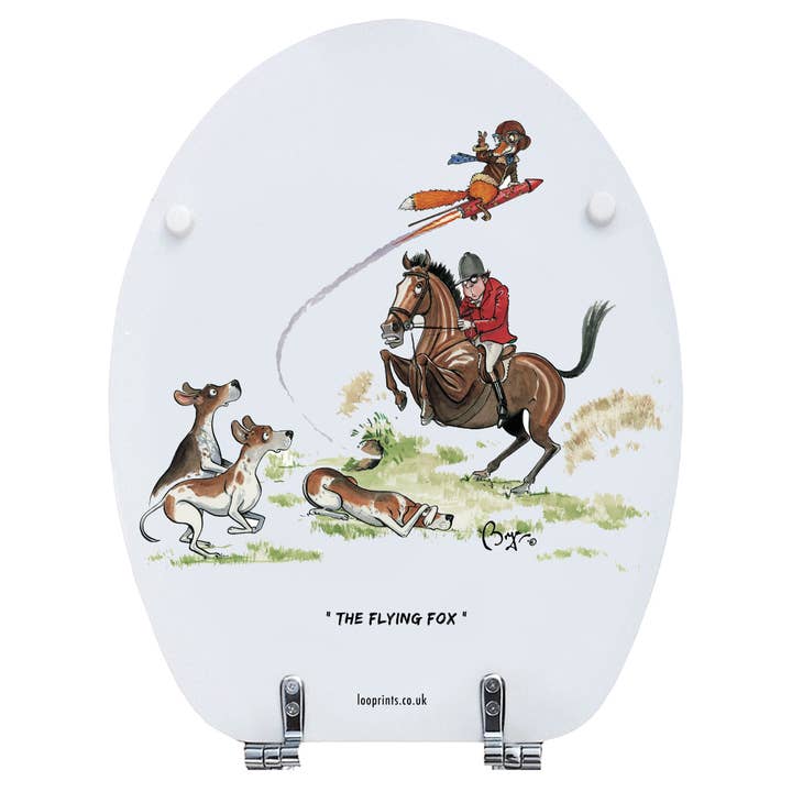 LOOPRINTS – wholesale Toilet seat cover – Soft Close Toilet seat- Horse Riding, Equestrian Gifts,Decor4
