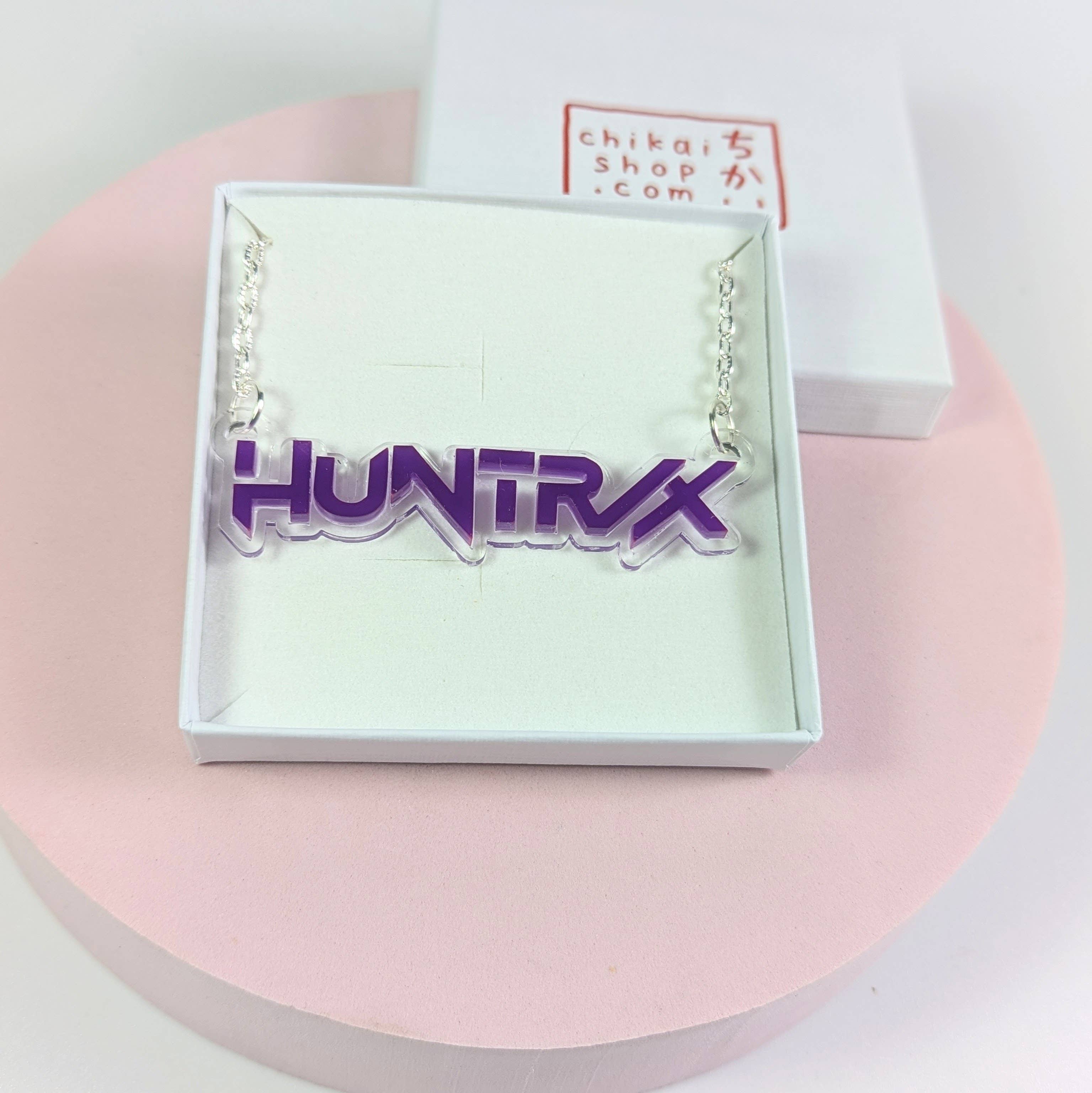 Chikai Shop – Großhandel Kette mit Anhänger/Charm – Huntr/x Kpop Dämonenjäger Halskette Acryl, Kpop Schmuck3