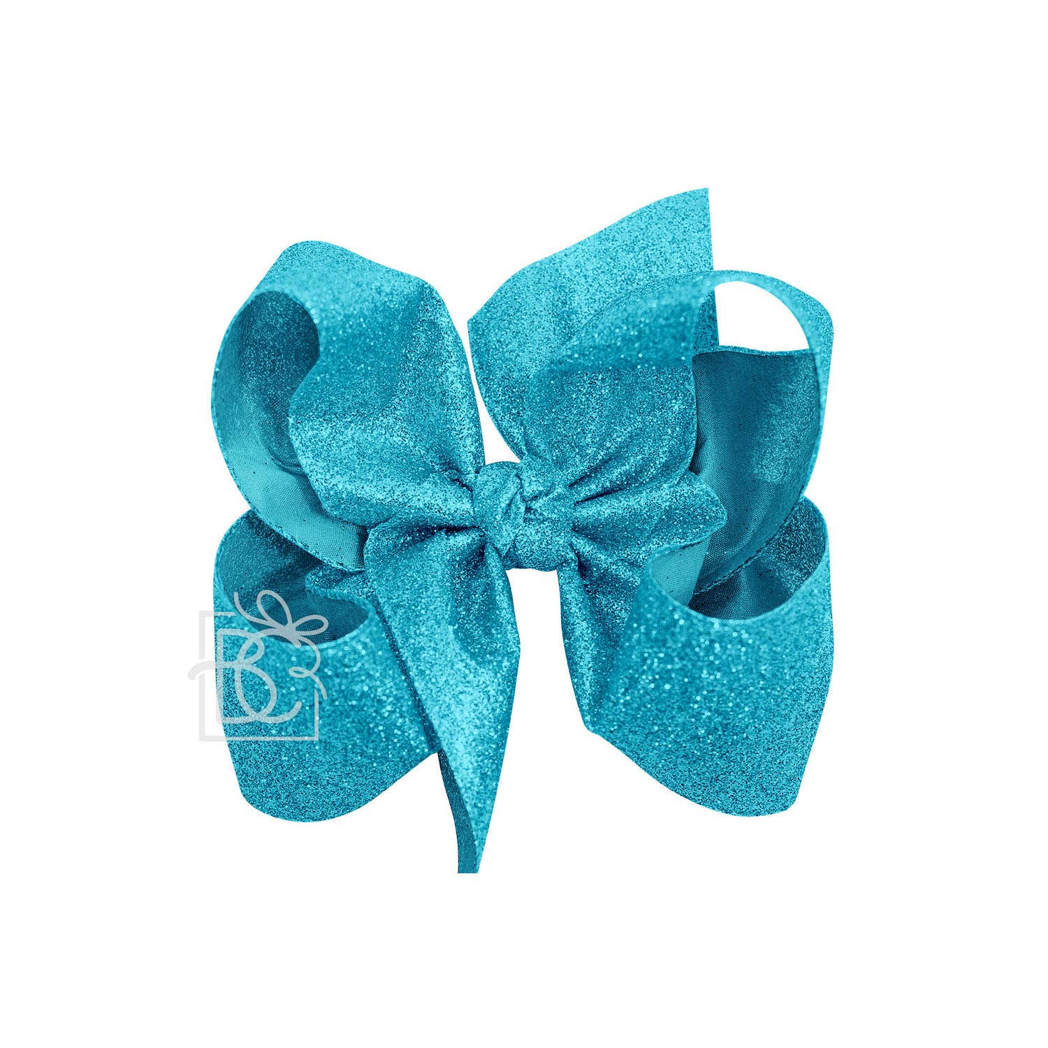 Beyond Creations, LLC - Wholesale Hair Bow - Kids - GLITTER METALLIC BOW ON CLIP51