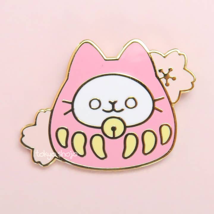 Alfiler Neko Daruma para venta al por mayor de tokyo shojo