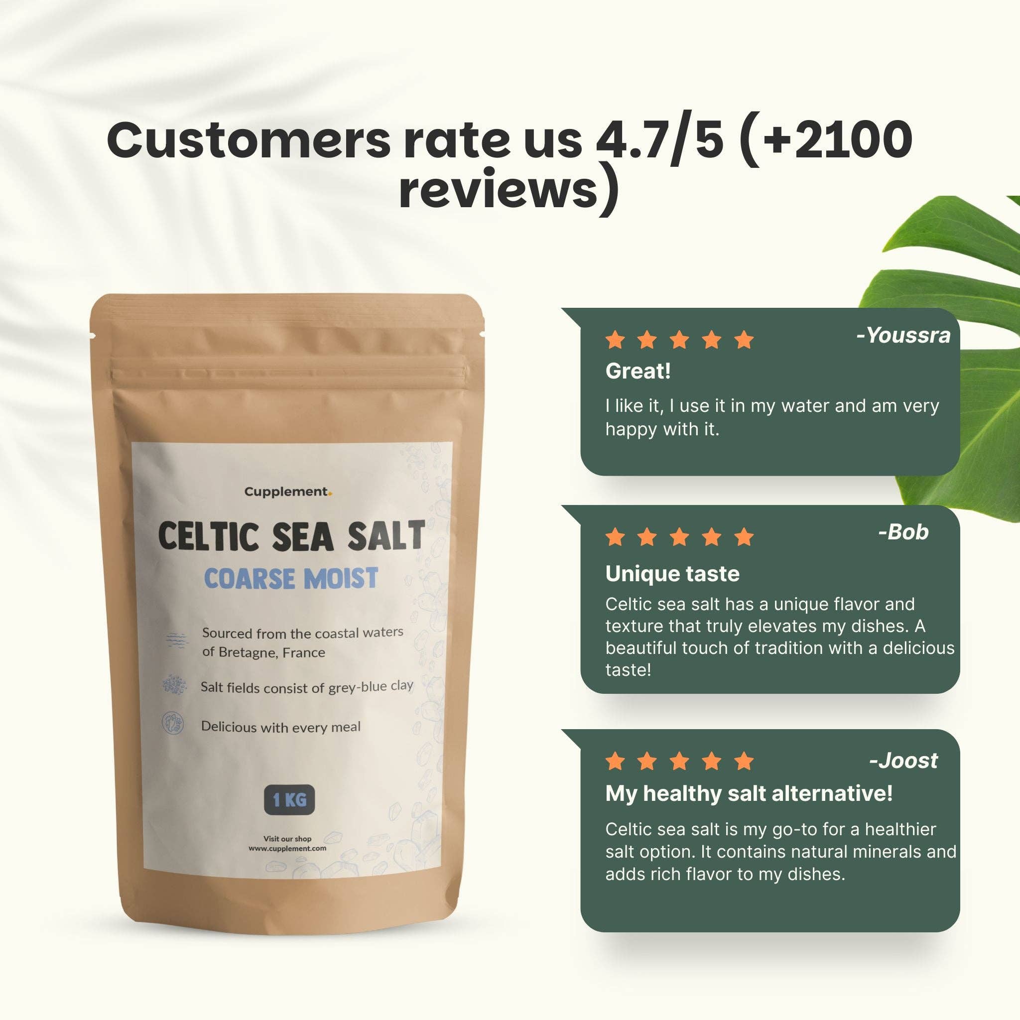 Cupplement b.v. – wholesale Salt – Celtic Sea Salt  1 kg5