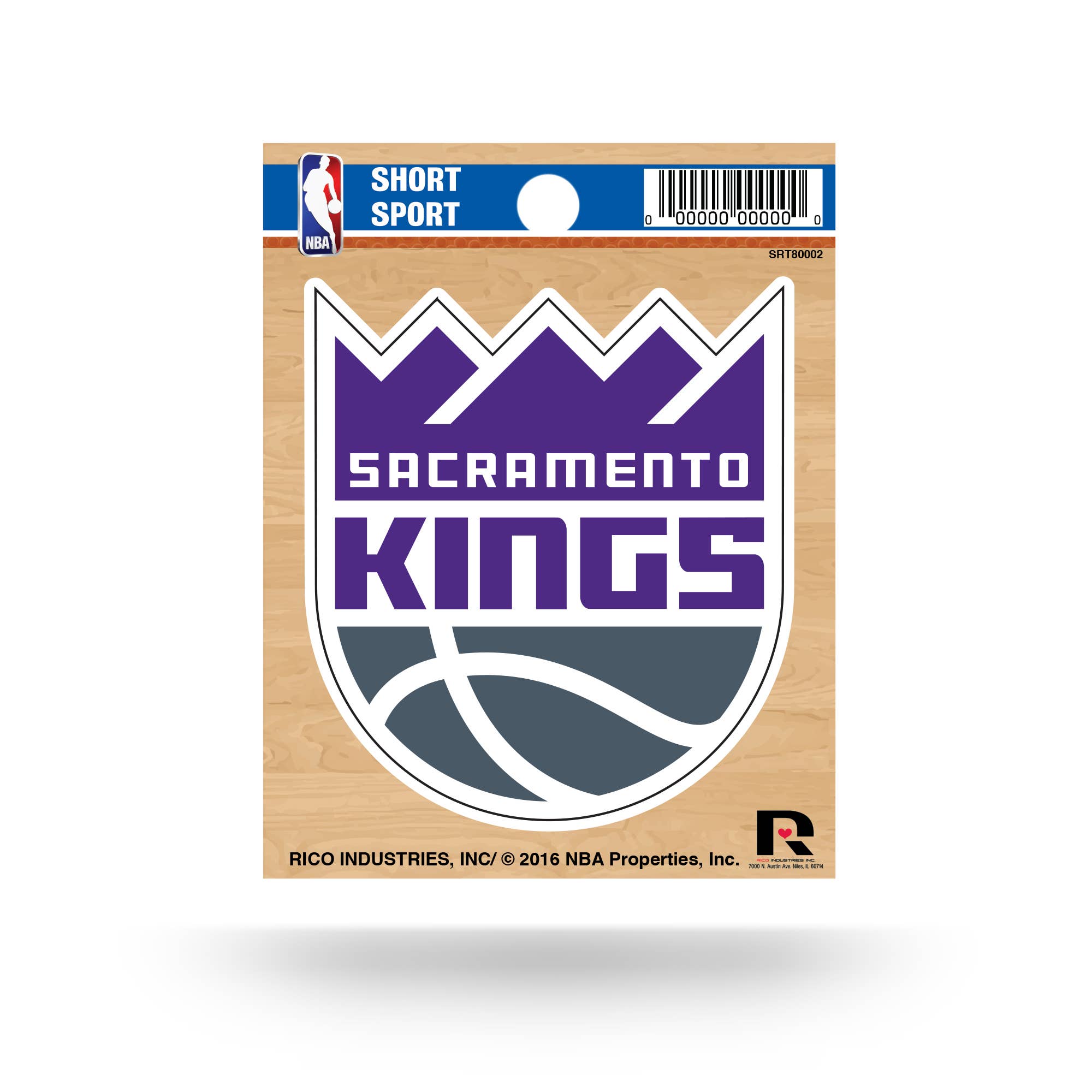 Rico Industries - Vente Autocollant - Autocollant Sport Court Sacramento Kings de la NBA0