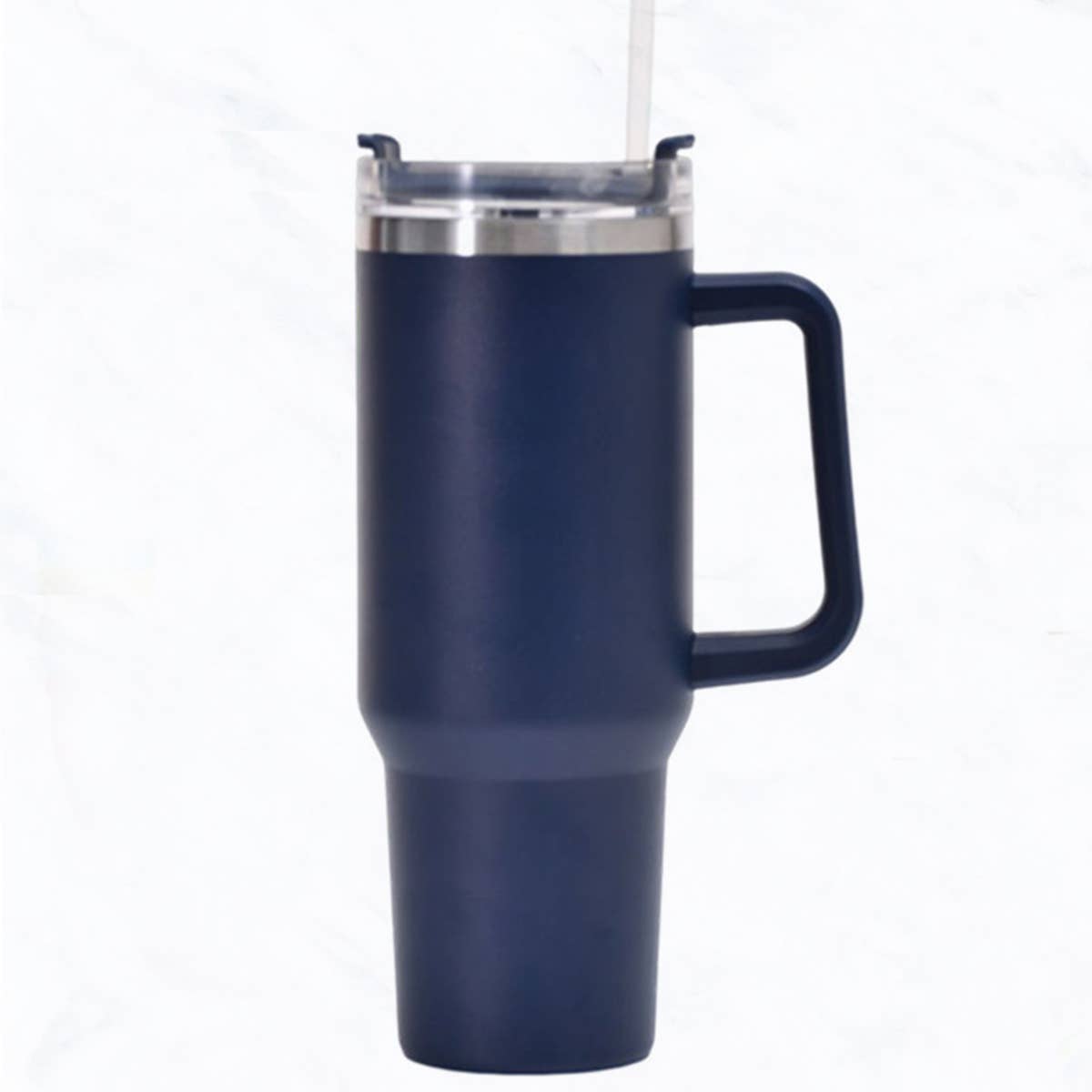 Suzie Q USA - Wholesale Insulated Mug/Tumbler - 40 oz, Stainless Steel Tumbler with Handle, Straws Include16