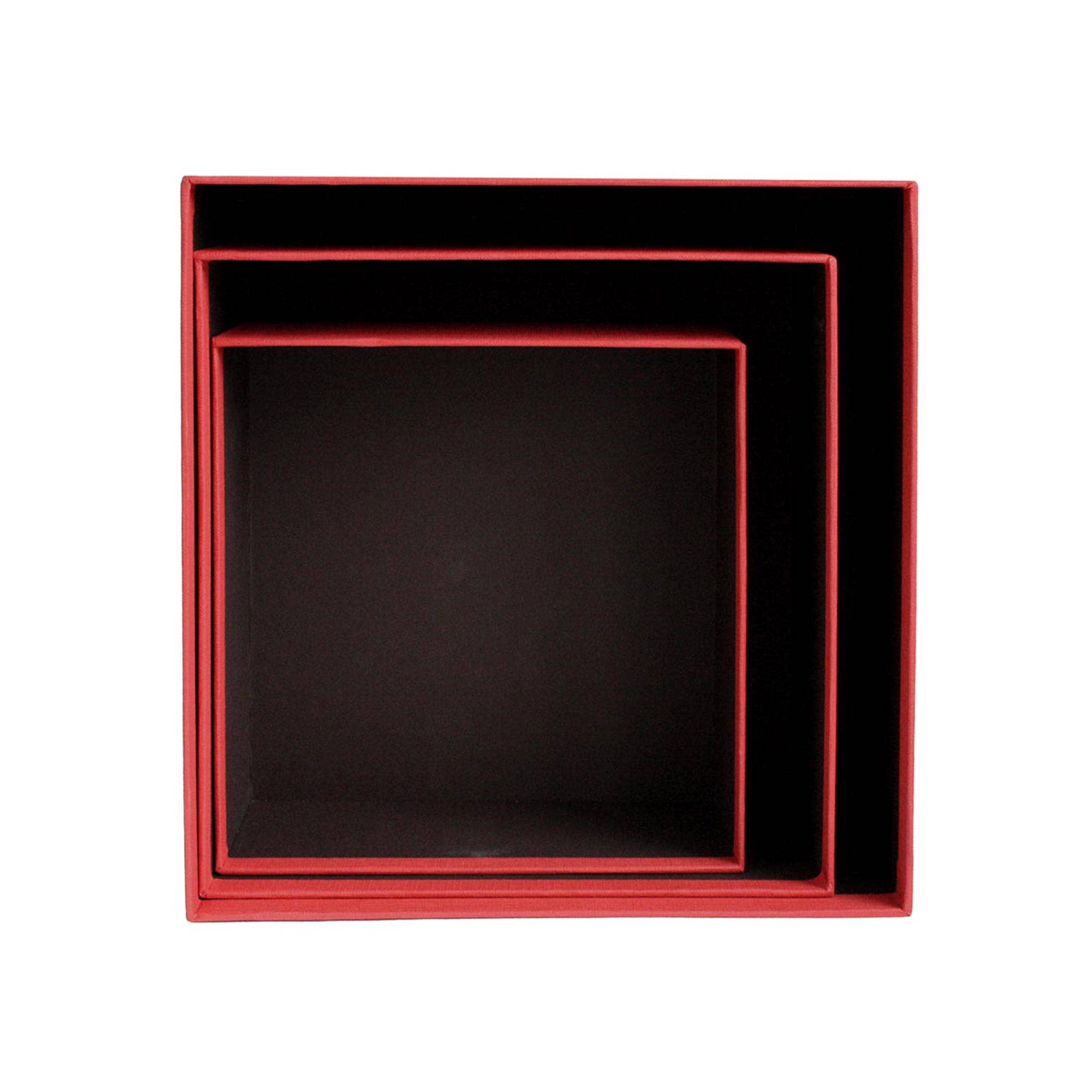 Emartbuy – wholesale Presentbox – Lyxiga röda/vita presentaskar - set om 33