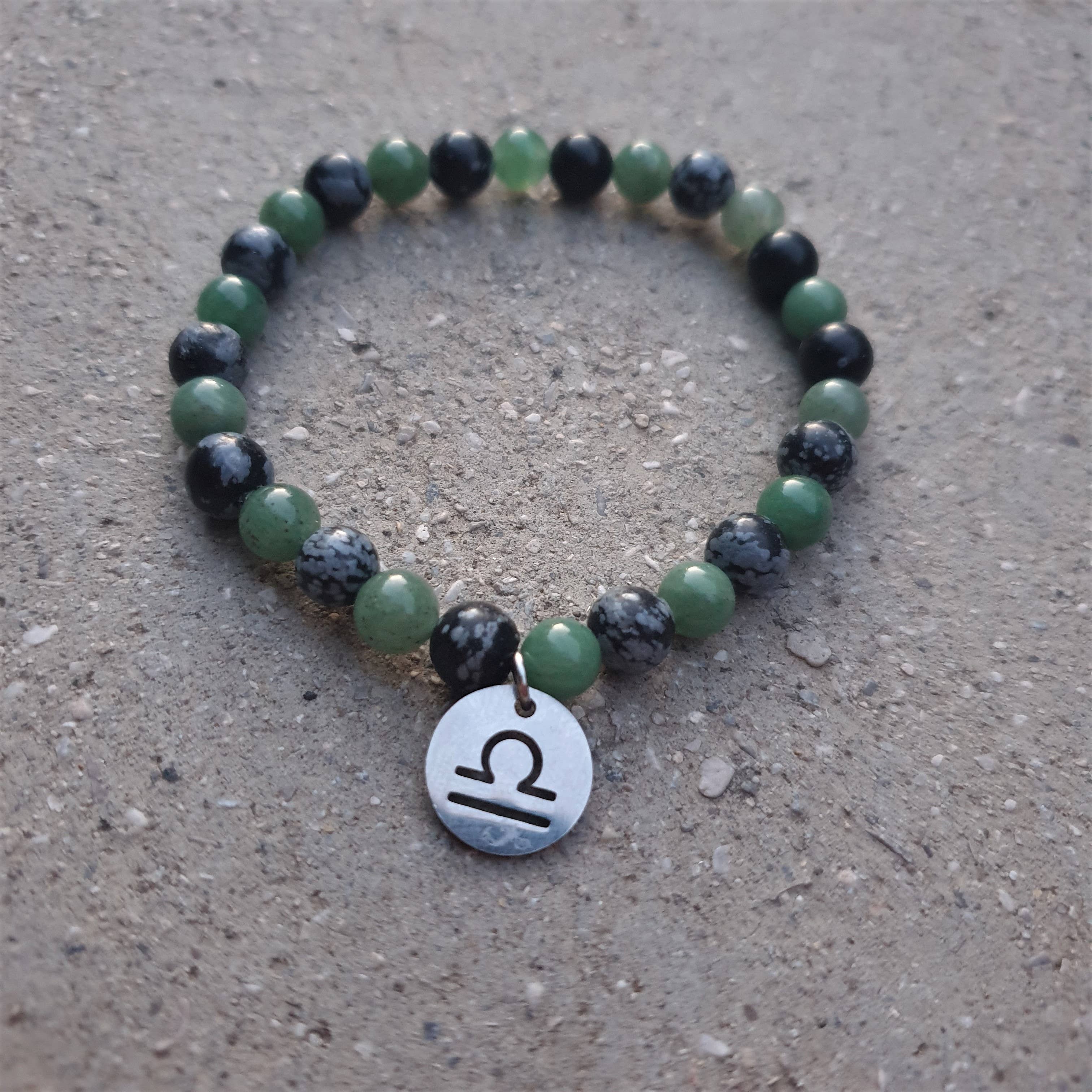 Lapiseum - Wholesale Jewelry Set - Zodiac healing stone bracelet set 114