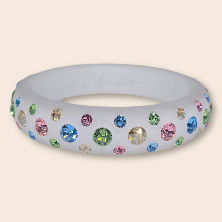 Classico Catania armband in wit en pastel voor wholesale door Coloristers